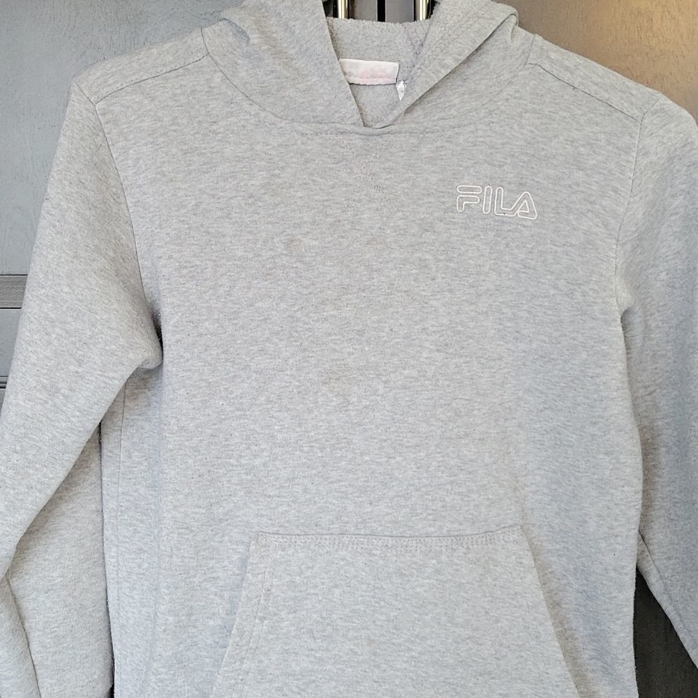 FILA Pullover Hoodie - Grey 10/12